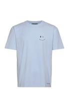 Patrick Organic Tee Blue Clean Cut Copenhagen