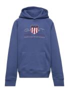 Archive Shield Hoodie Blue GANT