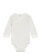 Body Wrap Striped Newborn Cream Lindex