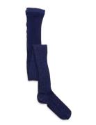 Glitter Rib Tights Navy Molo