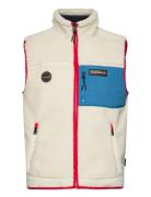 Yupik Fleece Vest Cream Napapijri