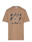 Short Sleeves Tee-Shirt Brown BOSS