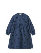 Cleo Printed Dress Navy Liewood