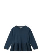 Esme Lurex Knit Jumper Navy Liewood