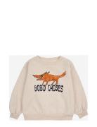 The Clever Fox Sweatshirt Beige Bobo Choses