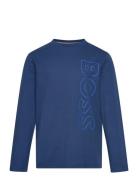 Long Sleeve T-Shirt Blue BOSS