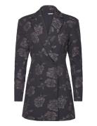 3D Flower Blazer Dress Grey ROTATE Birger Christensen