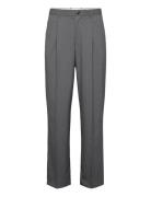 Loose Suit Trousers Grey Weekday