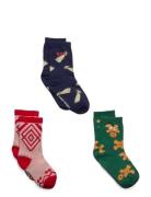 Fun Long Socks Pack X 3 Green Bobo Choses