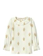 Nmfgavo Eug Ls Slim Top Lil Beige Lil'Atelier