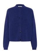 Alphagz Short Cardigan Blue Gestuz