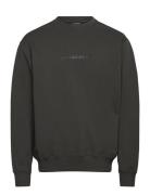 Callan Logo Crew Neck Black J. Lindeberg