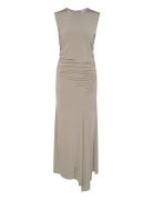 Gzlaily Long Dress Beige Gestuz