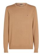 Essential Ssnl Cotton Crew Neck Beige Tommy Hilfiger