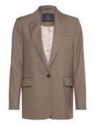 Carotabbfrida Blazer Brown Bruuns Bazaar