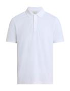 Thermo Tech Pique Slim Polo White Calvin Klein