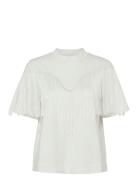 Yasfrina Ss T-Shirt S. White YAS