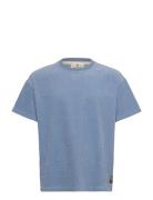 Akvillads Corduroy S/S Tee Blue Anerkjendt