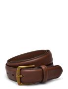 Full-Grain Leather Dress Belt Brown Polo Ralph Lauren