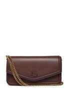 Nappa Leather Medium Sawyer Bag Brown Lauren Ralph Lauren