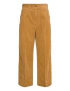 Corduroy Wide-Leg Cropped Pant Yellow Polo Ralph Lauren