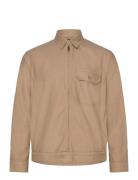 Garment-Dyed Oxford Overshirt Beige Polo Ralph Lauren