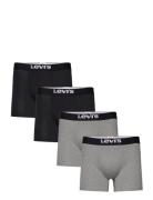 Levis Men Solid Basic Boxer Brief Org Co 4P Ecom Black Levi's®