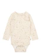 Body L/S Printed Cream Petit Piao