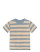 T-Shirt Stripe Blue Daily 7