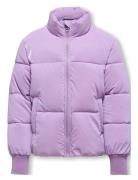 Kogelise Puffer Jacket Otw Purple Kids Only