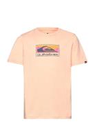 Ev Gradient Box Ss Yth Orange Quiksilver