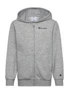 Full Zip Hoodie Sweatshirt Grey Champion