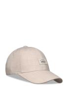 Haakon Hard Low Baseball Cap Beige Upfront