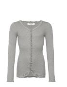 Rkbalta Ls Regular Lace Cardigan Grey Rosemunde Kids