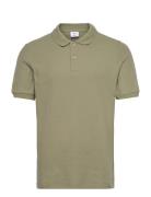 Regular-Fit Cotton Piqué Polo Shirt Green Mango