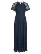 Vifemma S/S Lace Dress - Noos/Dc Navy Vila