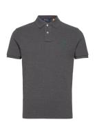 The Iconic Mesh Polo Shirt Grey Polo Ralph Lauren