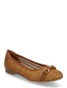 Woms Ballerina Brown Tamaris