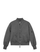 Wwmiley Elwyn Bomber Grey WOOD WOOD