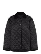 Quilted Liner Jacket Blue Weekday