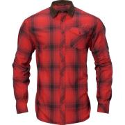 Härkila Men's Driven Hunt Flannel Shirt Red/Black Check