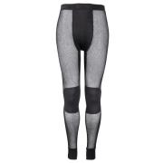 Unisex Wool Thermo Longs with Inlay Black