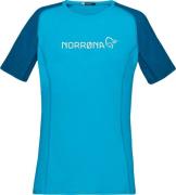 Norrøna Women's Fjørå Equaliser Lightweight T-Shirt Mykonos Blue/Aquar...