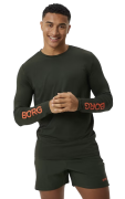 Björn Borg Men's Borg Long Sleeve T-Shirt Rosin