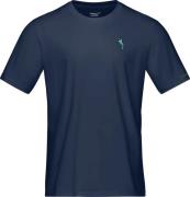 Norrøna Men's /29 Cotton Activity Embroidery T-Shirt Indigo Night