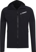 Men's Techrock Flooce Wind Hooded Jacket Shoblu/Black