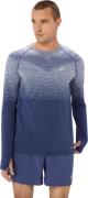 Asics Men's Seamless LS Top Thunder Blue/Denim Blue