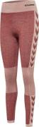 Hummel Women's hmlCLEA Seamless Mid Waist Tights Withered Rose/Rose Ta...
