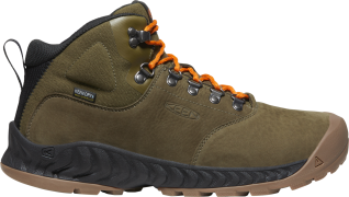 Keen Men's Nxis Explorer Waterproof Boot Dark Olive-Black