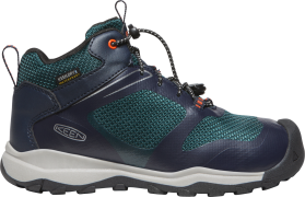 Keen Kids' Wanduro Waterproof Boot Sky Captain-Sea Moss